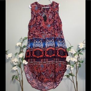 Cupid XL HighLow multicolor dress